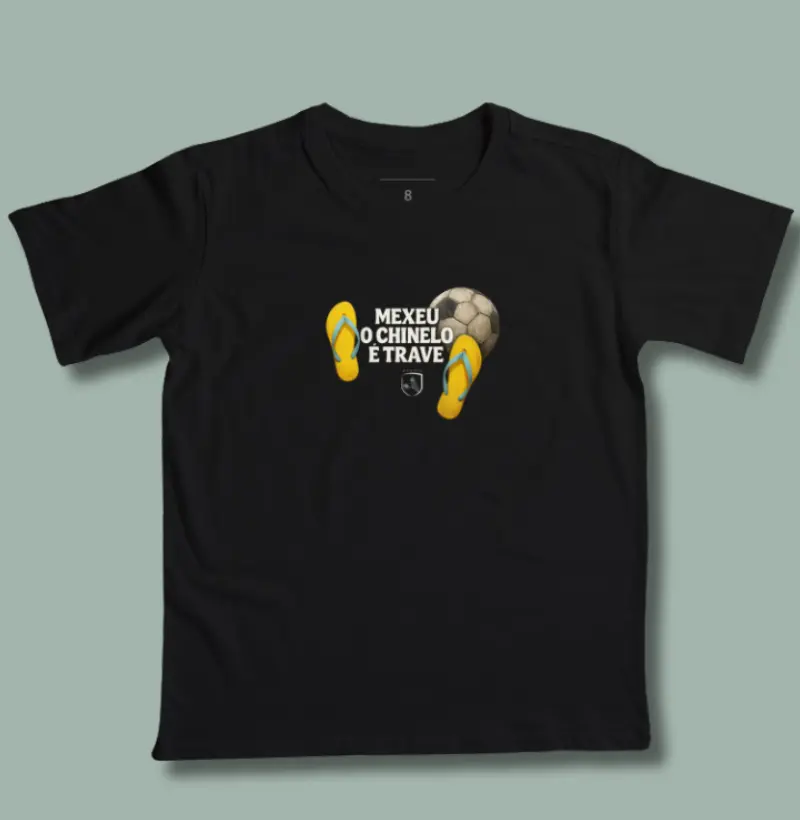 Mexeu o chinelo é trave