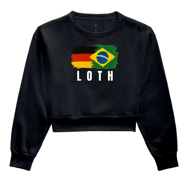 Loth  - Cropped Moletom