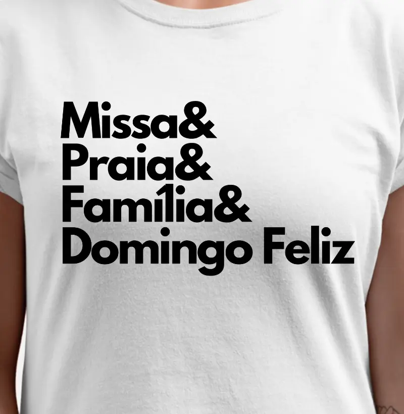 Missa em família, praia, um domingo feliz!