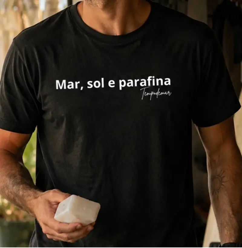 Mar, sol e parafina