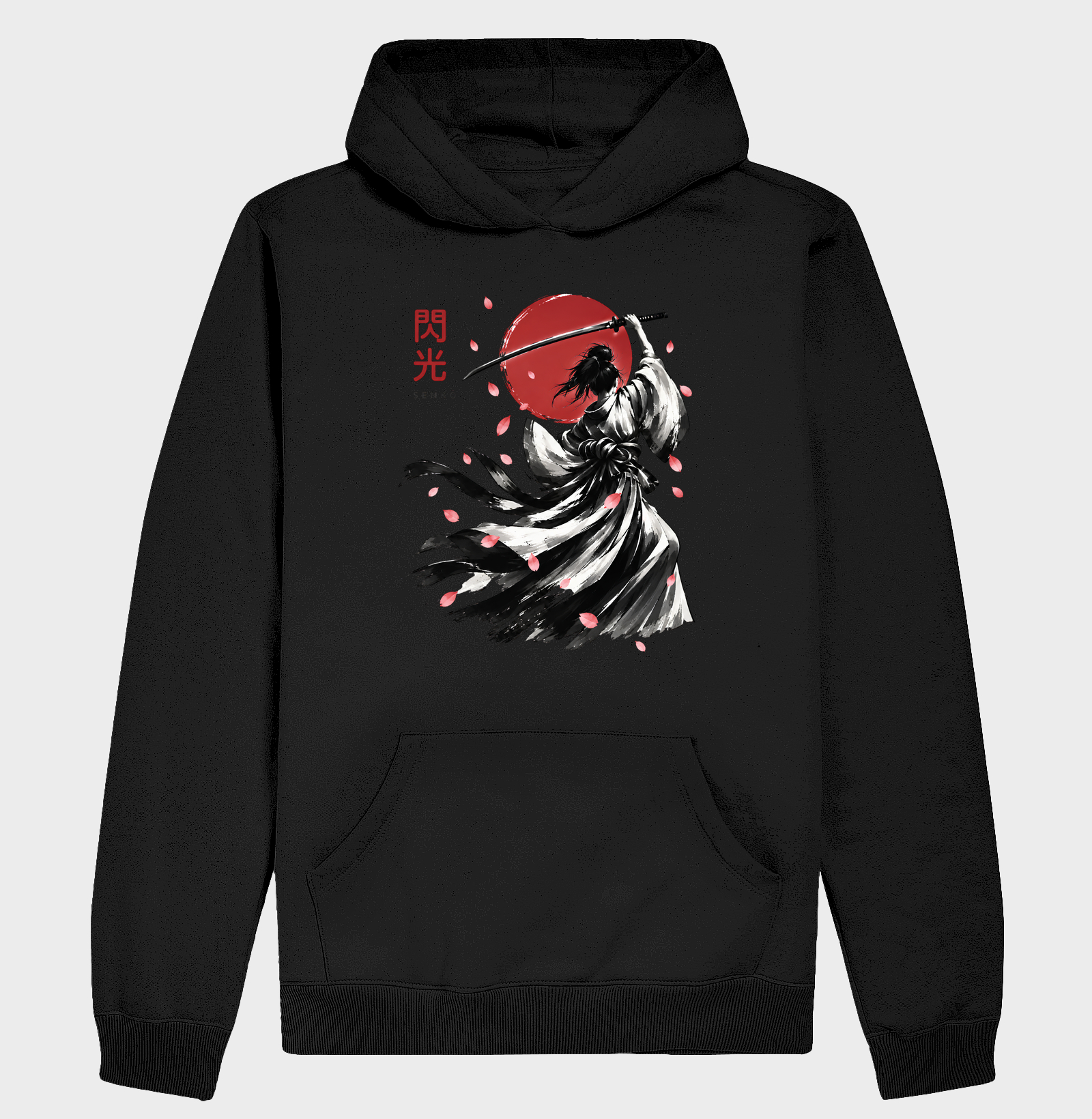 Senkō Sakura — Brilho da Cerejeira - Hoodie Moletom