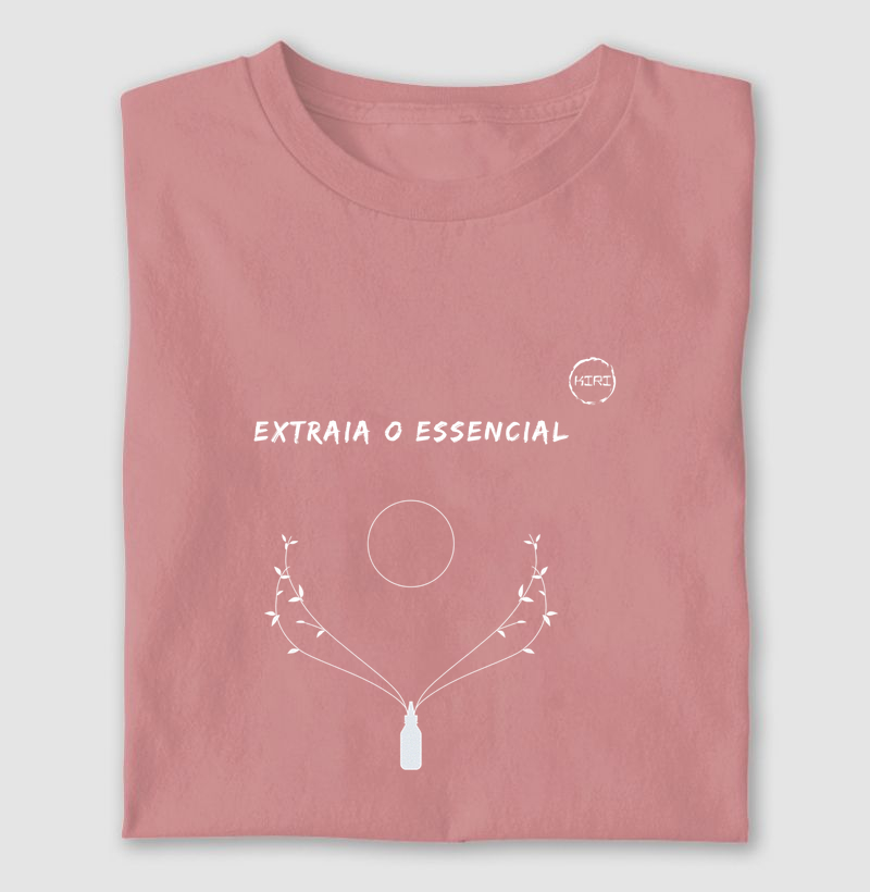Camiseta KIRI - Extraia o essencial