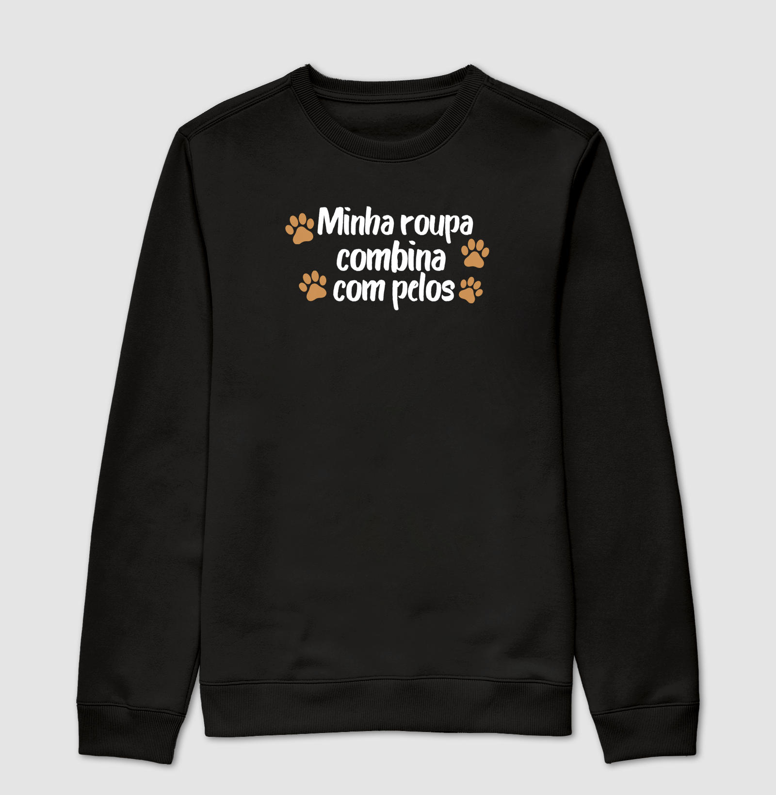 Minha roupa combina com pelos - Patinha na Beca