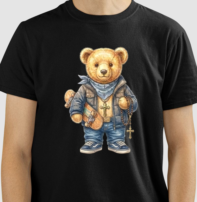 Ursinho Católico (camiseta)