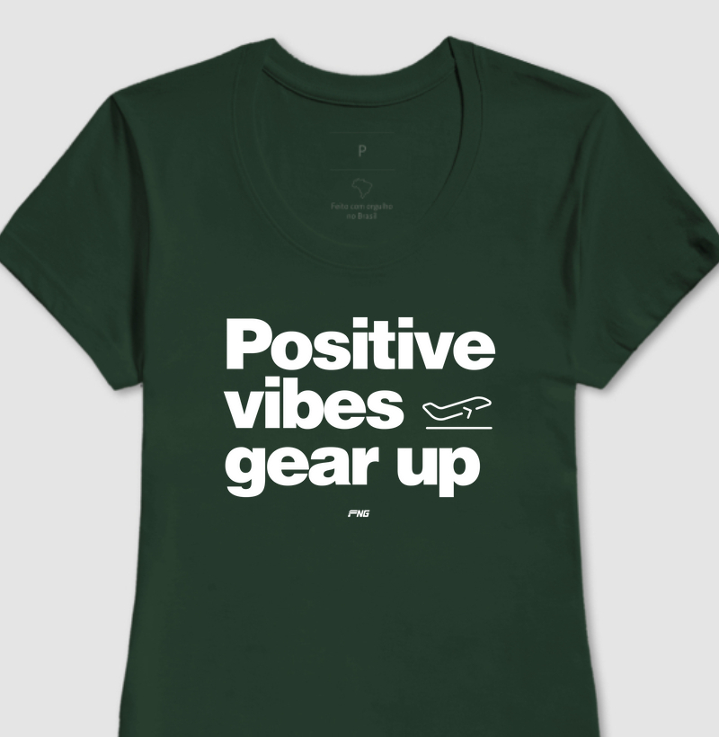 Camiseta Positive Vibes