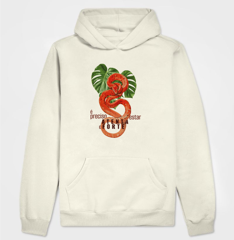MOLETOM HOODIE ATENTA E FORTE