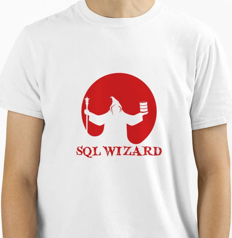 Camiseta Mago do SQL
