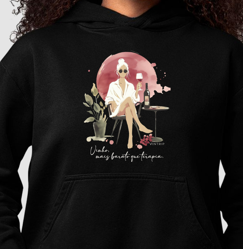 Vinho, mais barato que terapia