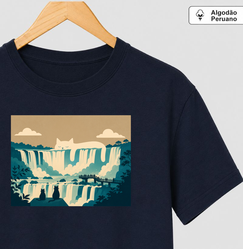 O Guardião das Cataratas - Camiseta Algodão Peruano