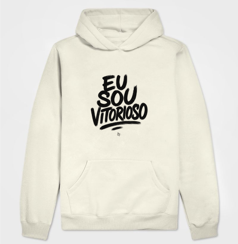 Eu sou vitorioso - Hoodie Moletom