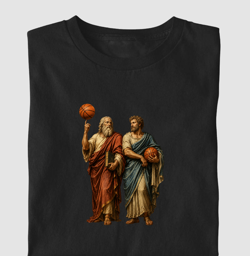 Aristóteles e Platão - Basketball