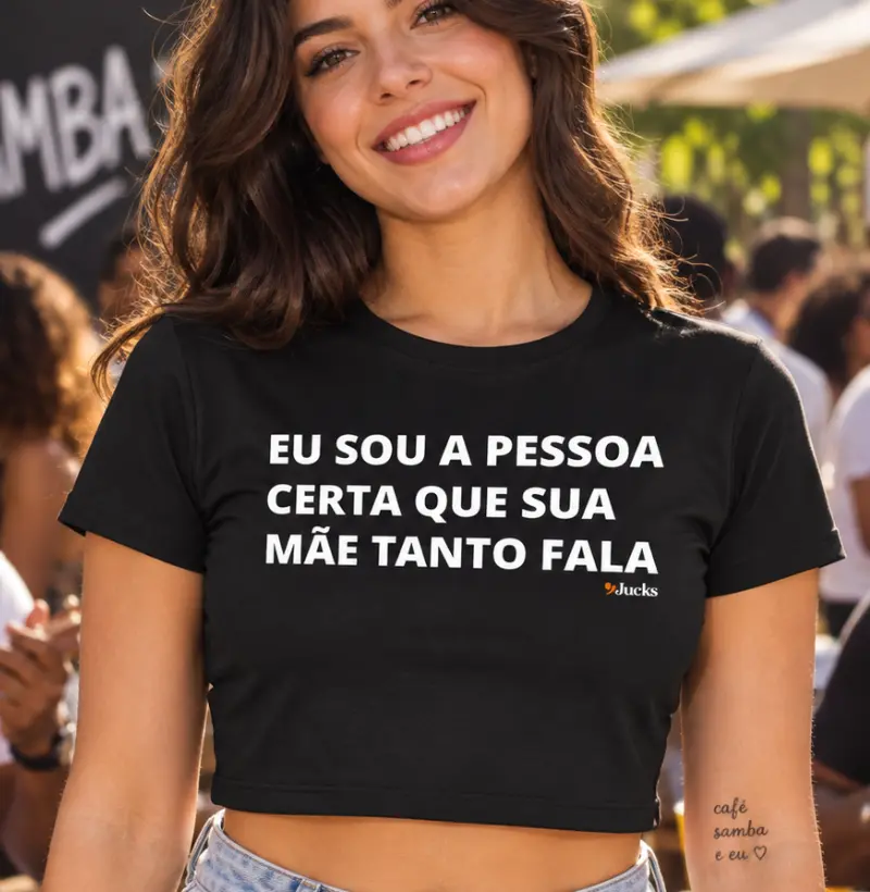 Eu sou a pessoa certa que sua mãe tanto fala