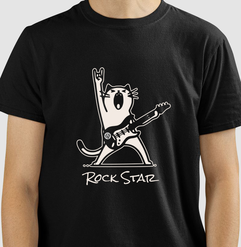 Gato Rock Star 