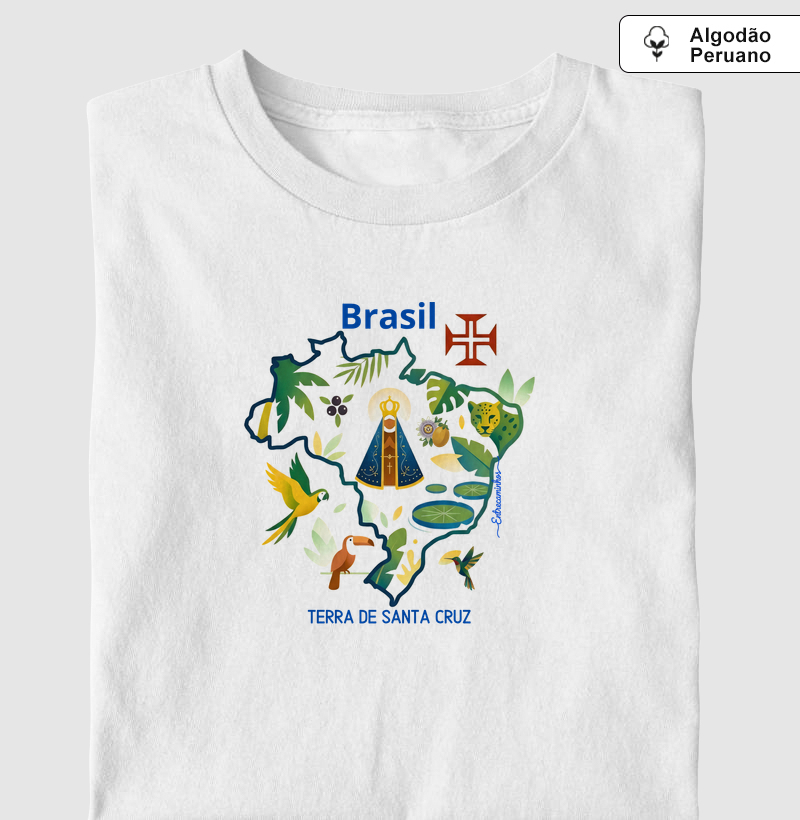 Brasil Terra de Santa Cruz (minimalista)
