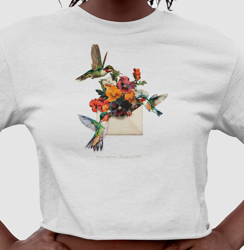 Colagens - Beija-Flores Carteiros Cropped