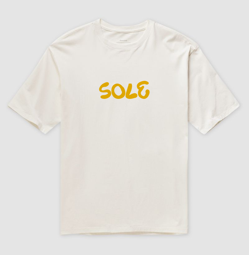 Camiseta Oversized Sole