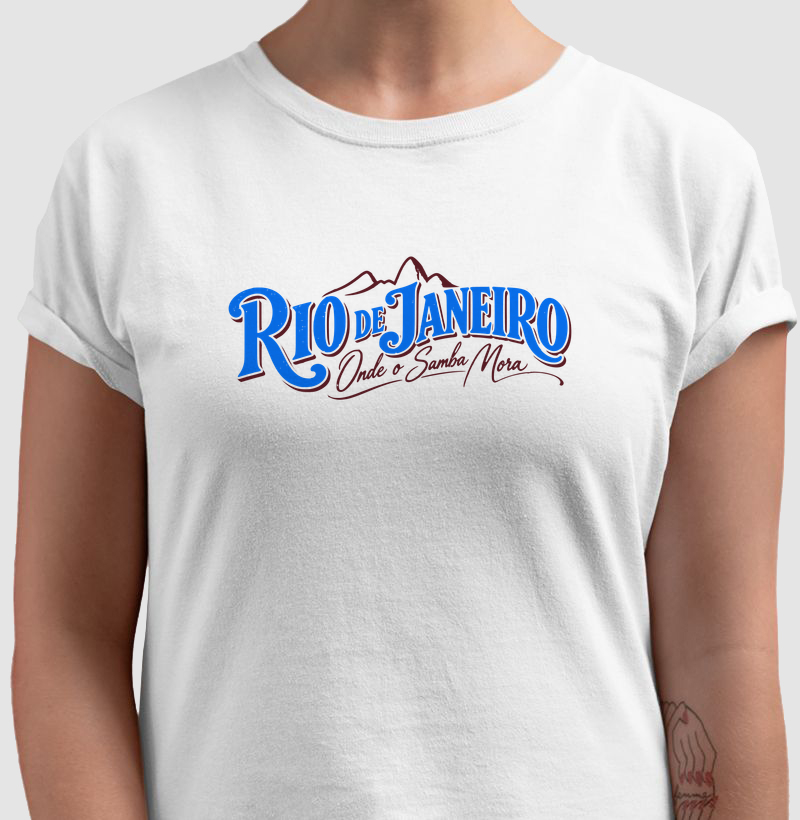 Onde o Samba mora - Camiseta