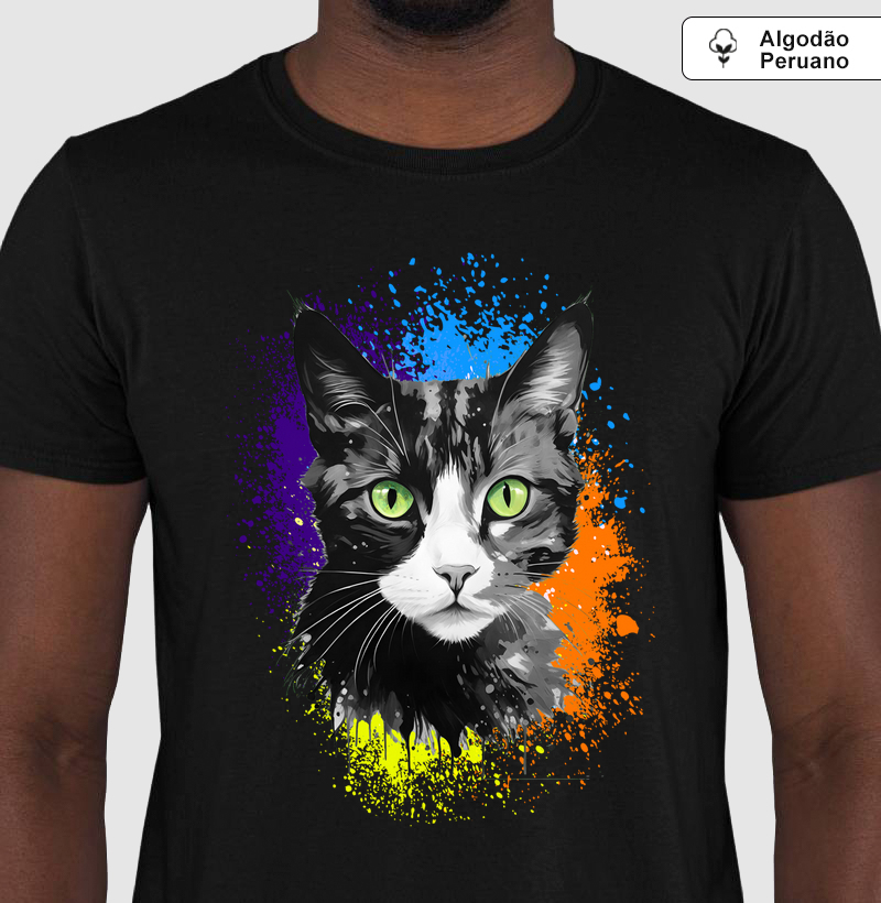 GATO GUARDIÃO - Cor & Luz - Masc/Femin - Reserva.Ink 