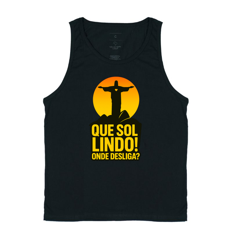 Que sol lindo! Onde desliga?