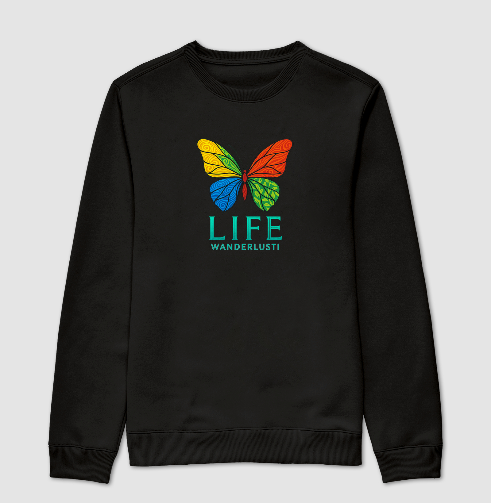Suéter Moletom Butterfly Life