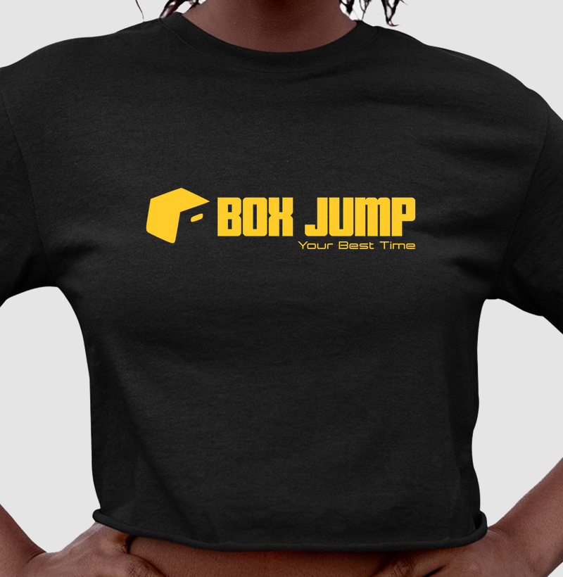 Cropped Amarelo Box Jump