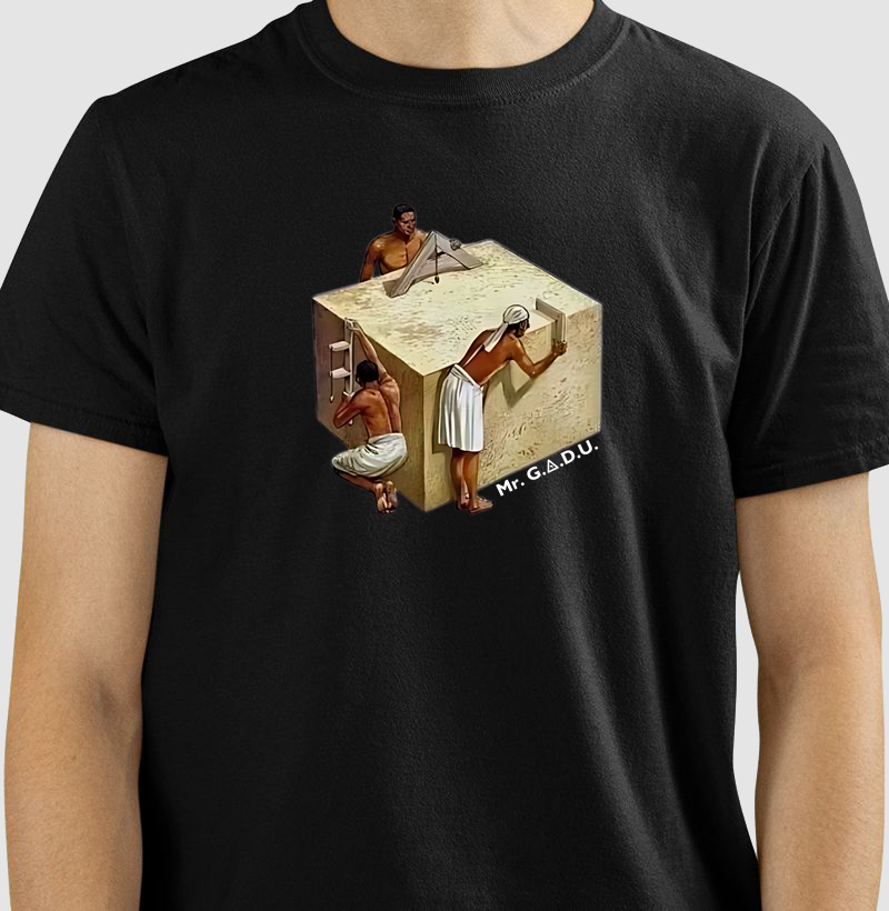 Camiseta Trabalhando a Pedra - Mr. GADU