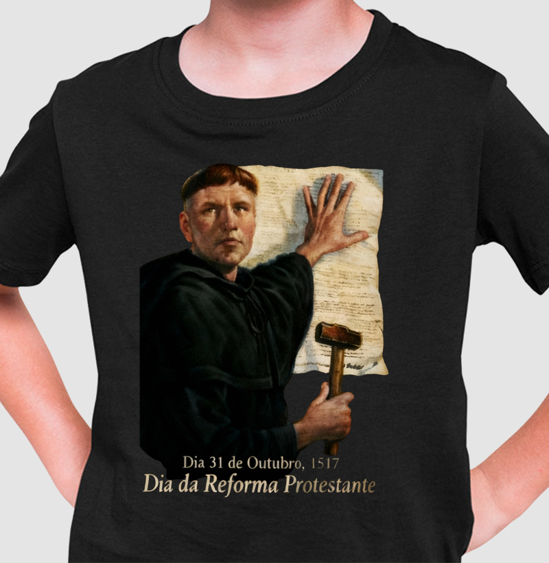 Camiseta Oversized – 31 de Outubro de 1517 | Dia da Reforma Protestante