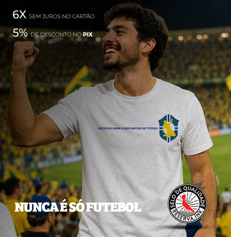 Que coisa linda é uma partida de futebol
