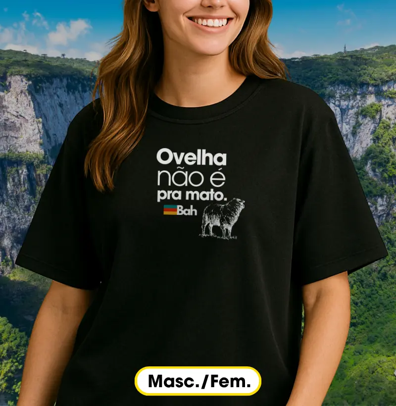 Ovelha não é pra mato