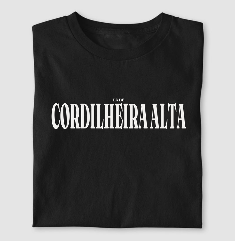 Cordilheira Alta | Tipografia SC