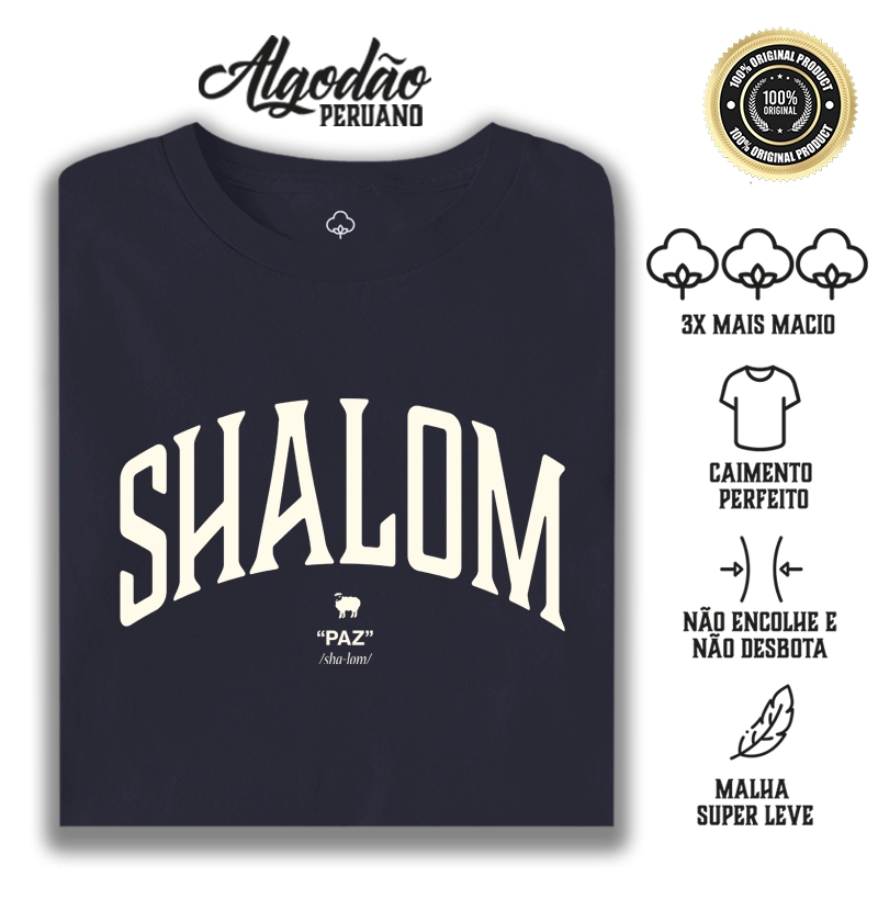 Shalom - Algodão Peruano