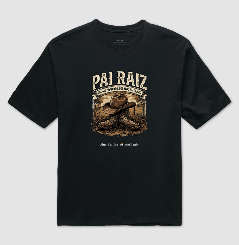 Pai raíz, criado no barro, forjado no campo