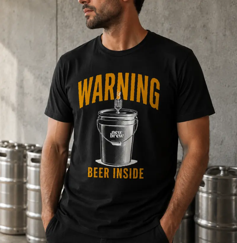 Warning Beer Inside - New Brew