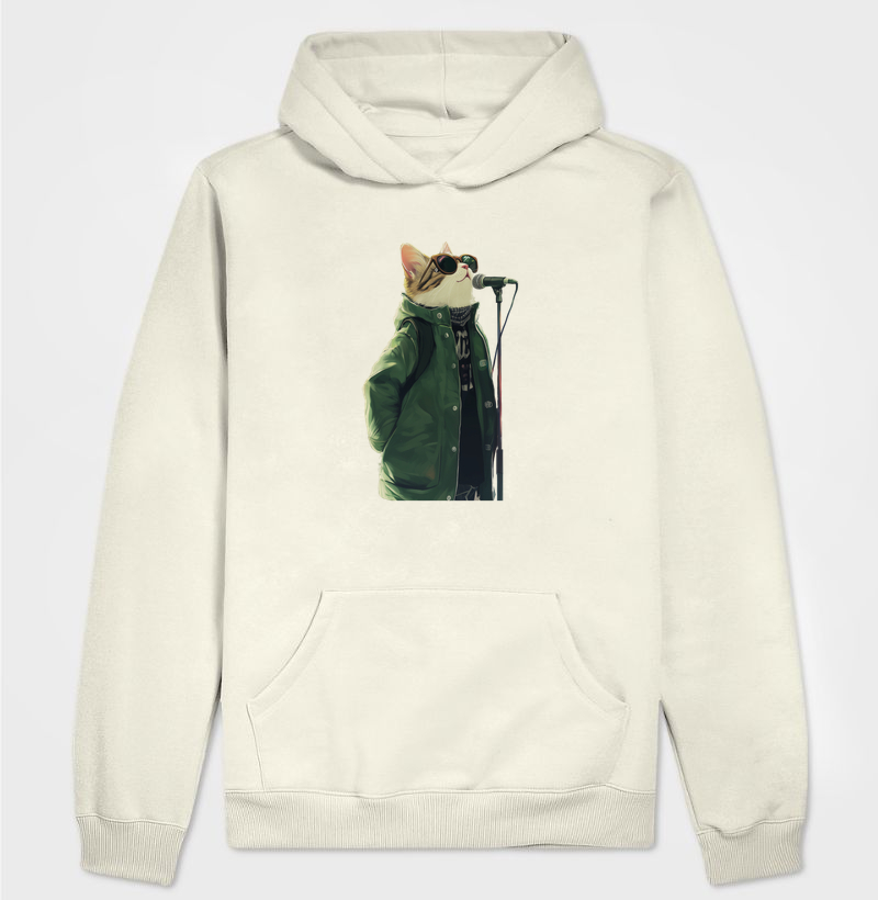 BRITPOP CAT - Hoodie Moletom