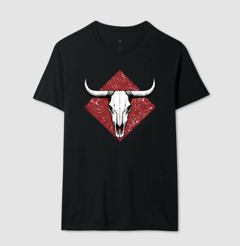 Camiseta Touro vermelho