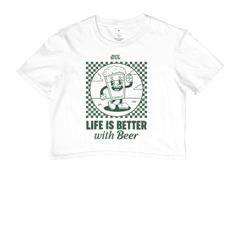 Life Is Better With Beer Retro - New Brew