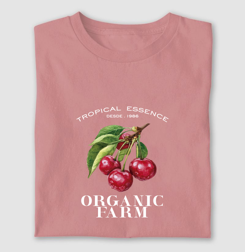 Camiseta Cor - Cereja