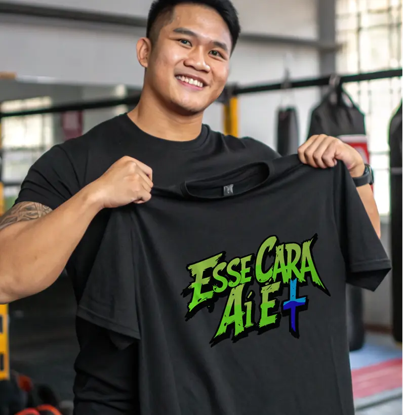 Tee Oversized - Esse cara é plus