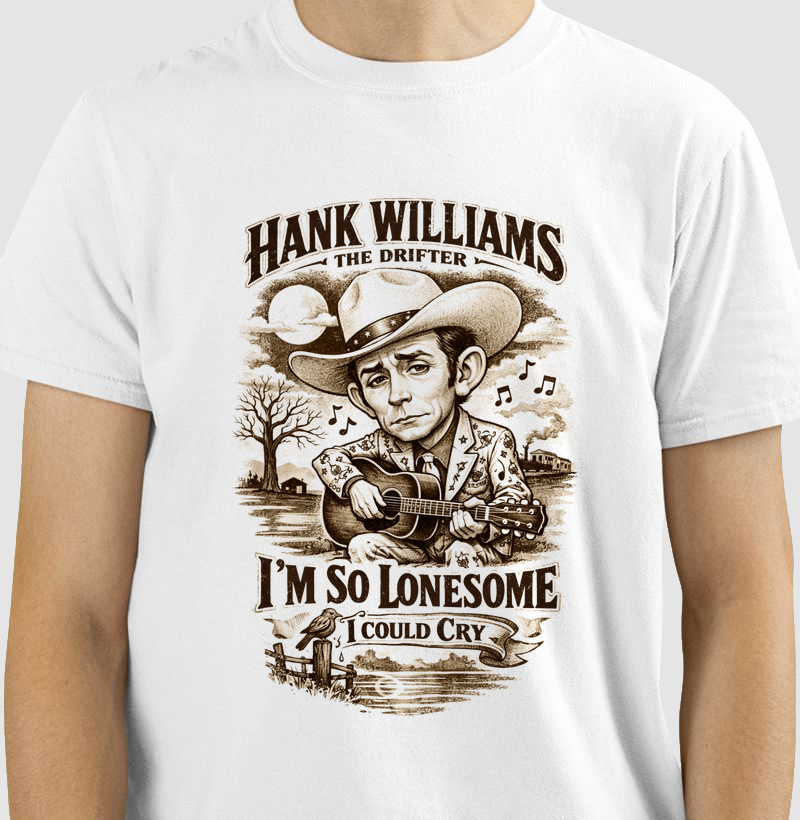 Camiseta Lonesome Drifter – Country Classic Vintage