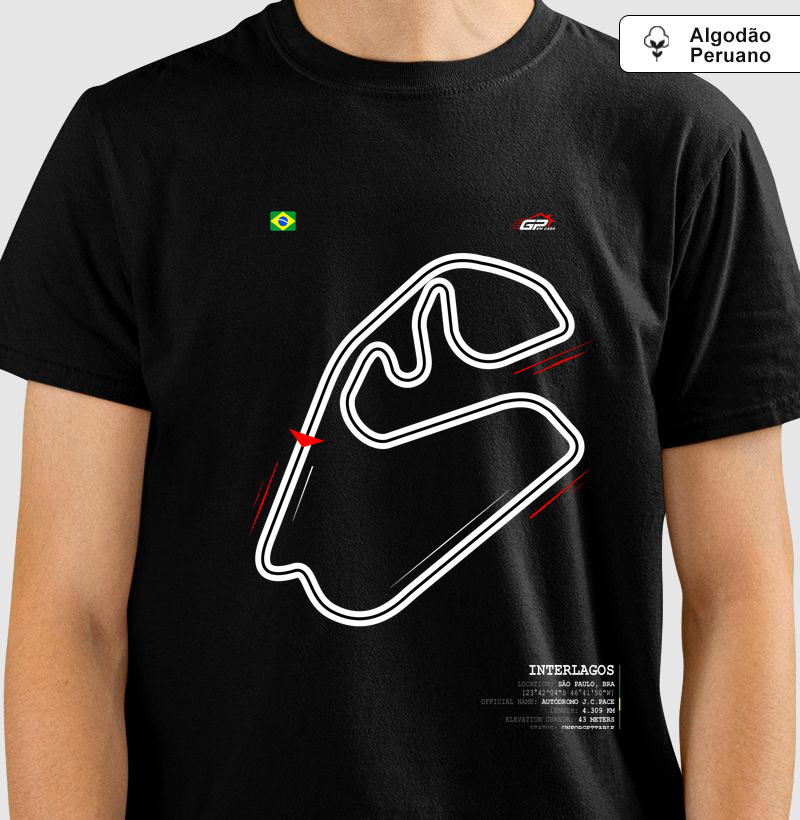 Templo de Interlagos - Camiseta Algodão Peruano