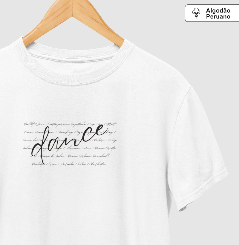 dance -> estilos de dança ao fundo