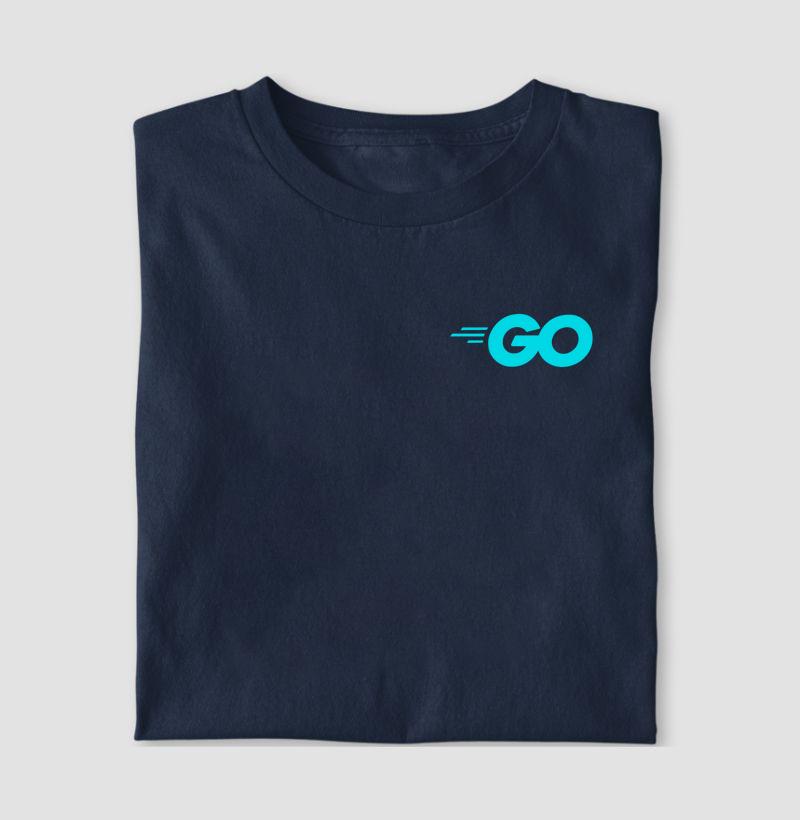 Camiseta "Golang" Logos T.I