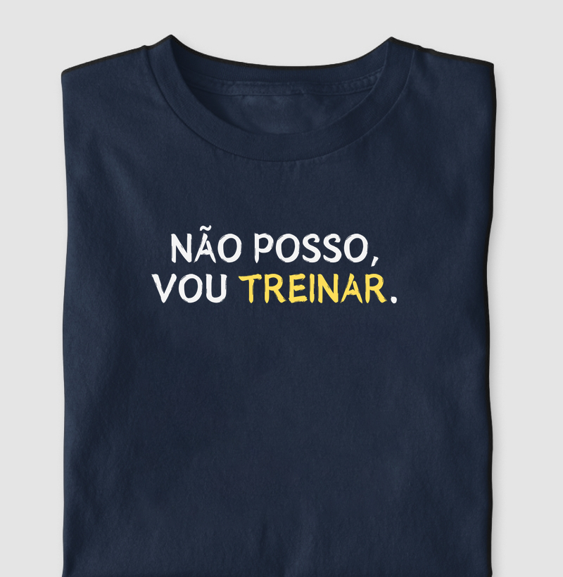 Não posso, vou treinar