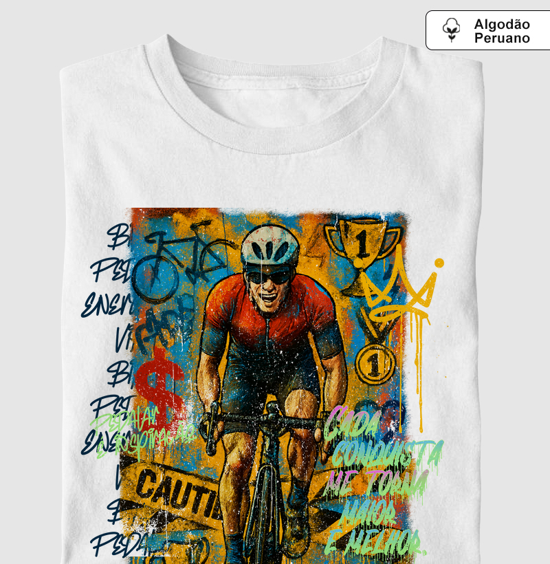 Ciclista poster street art