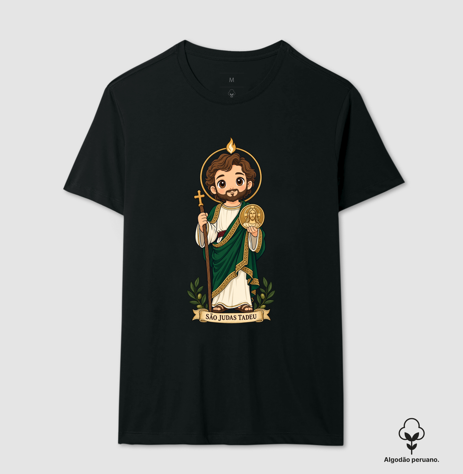 São Judas tadeu estilo chibi