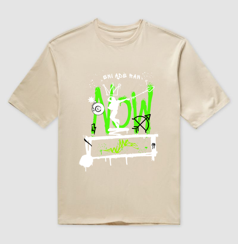  Camiseta Oversized Grafite 