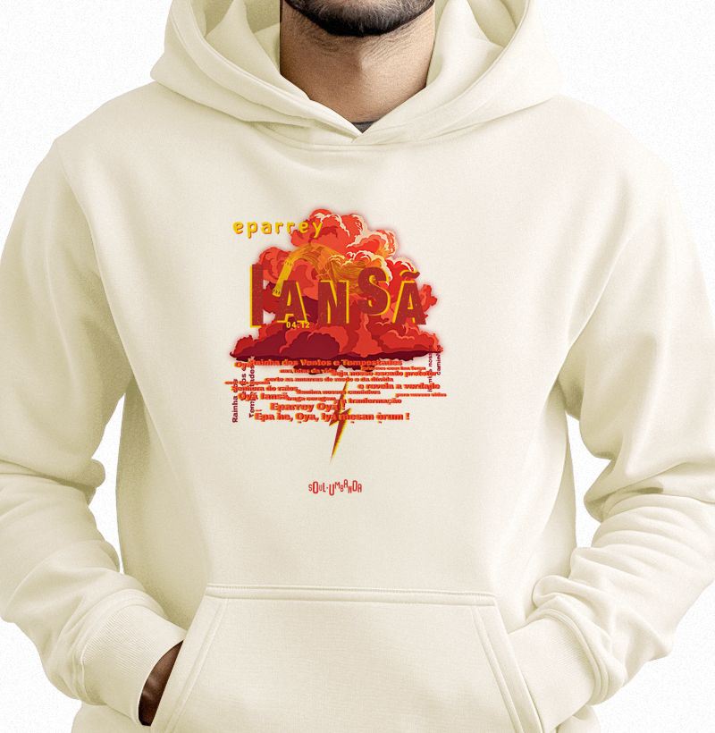 hoodie IANSÃ oração unissex