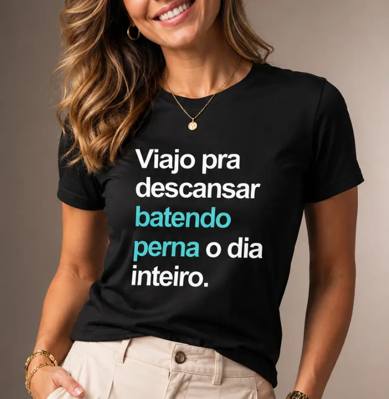 Batendo perna o dia inteiro