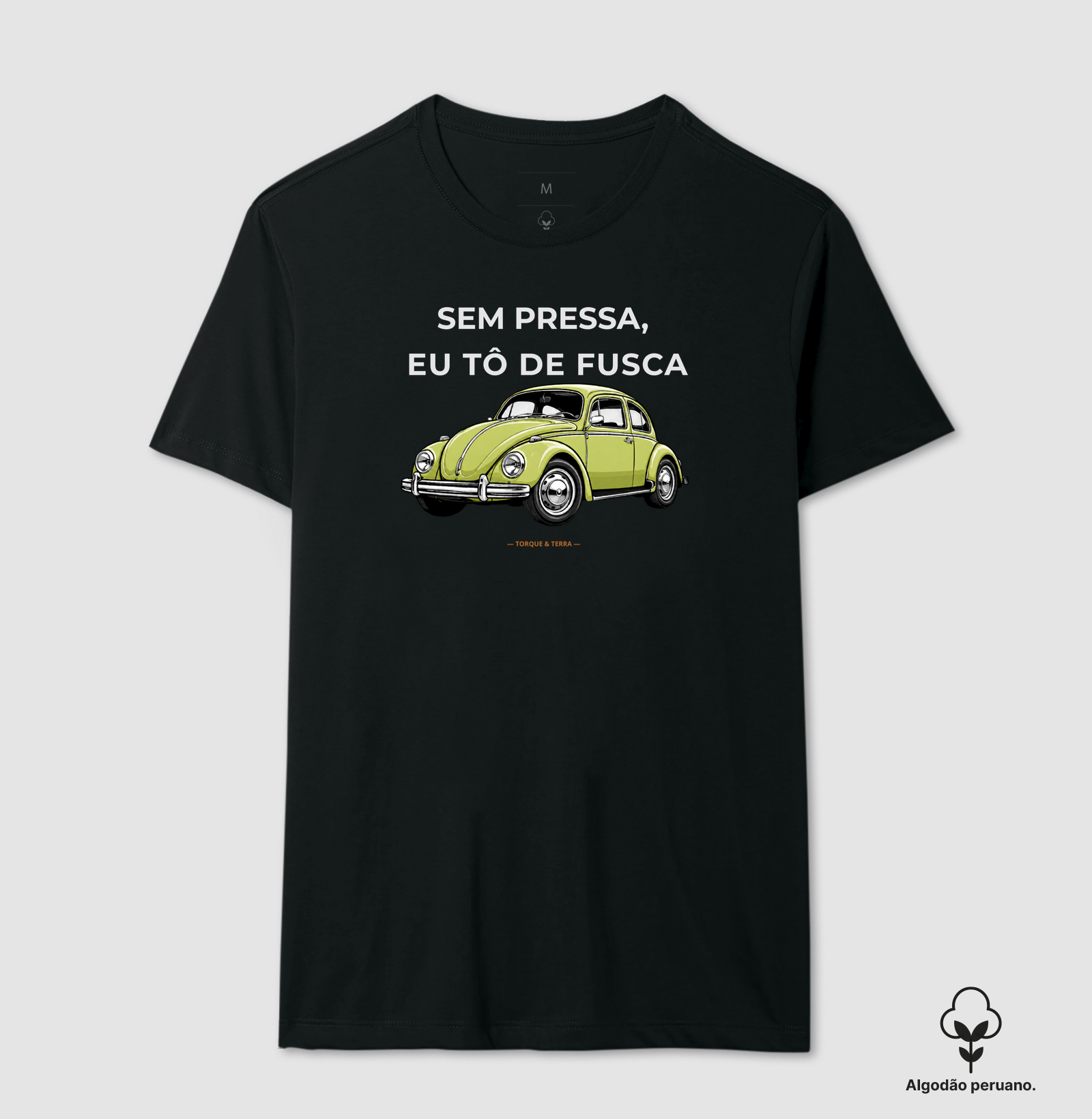 Sem pressa, eu tô de fusca - Verde abacate