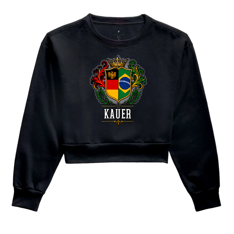 Kauer  - Cropped Moletom